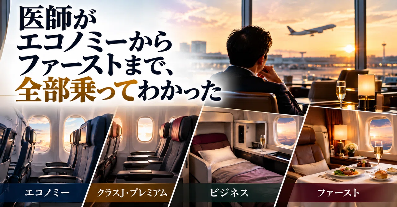 A doctor rode everything from economy to first class and found out ...
