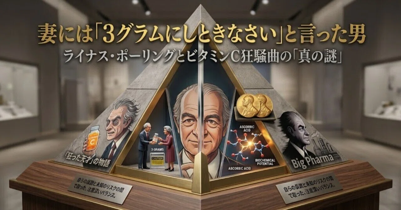 The Man Who Told His Wife, 'Stick to 3 Grams'—Linus Pauling and the ...