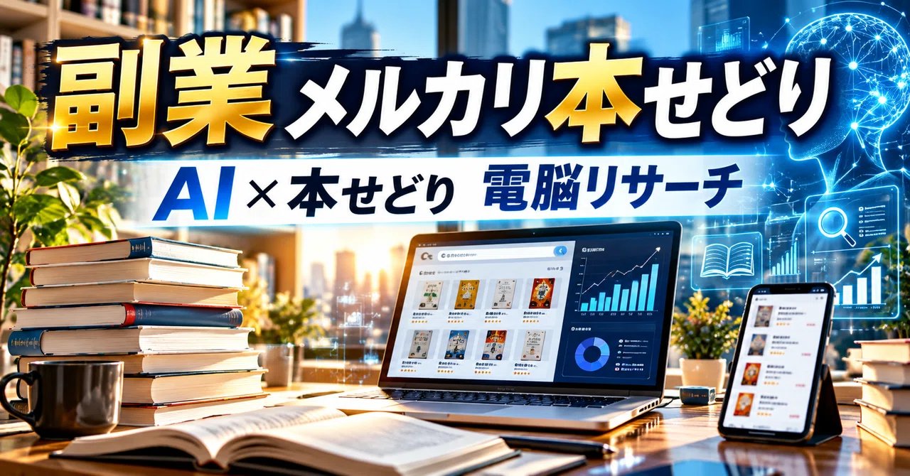 AI x Book Reselling: Online Research｜せいや＠メルカリ本せどり