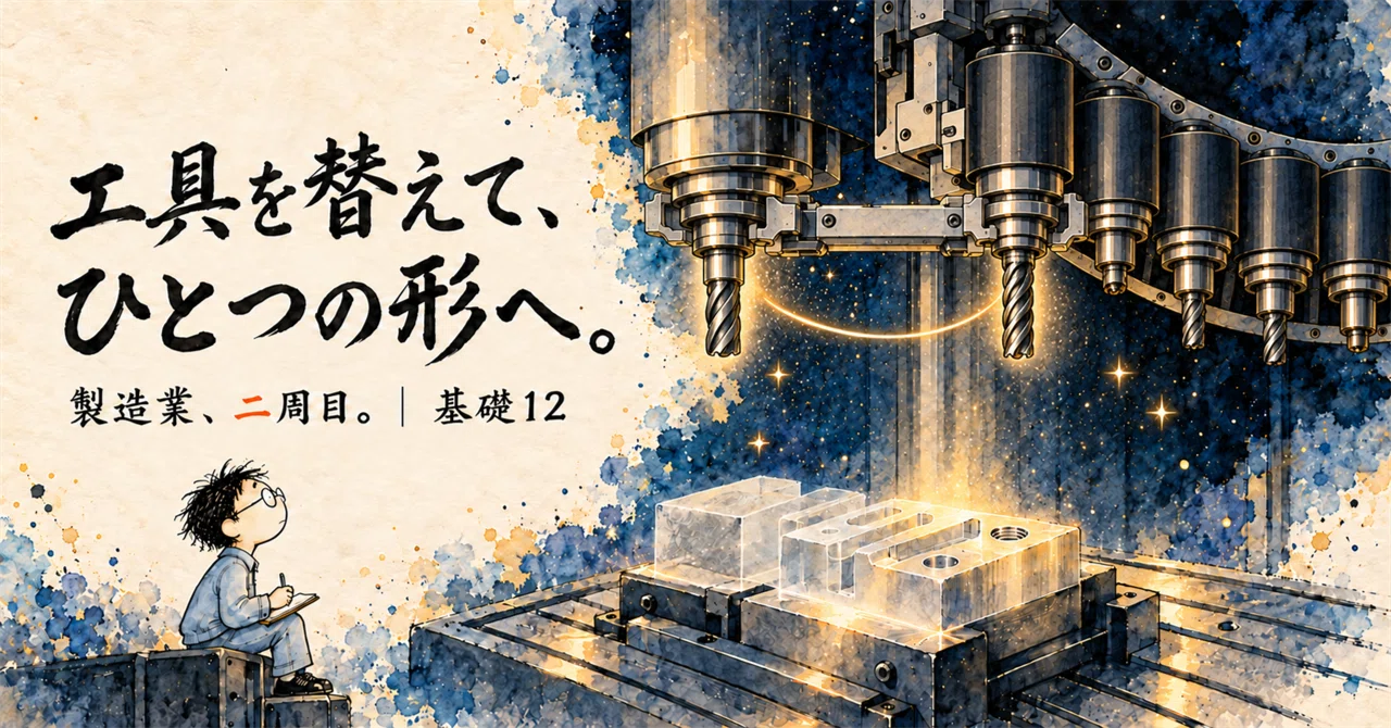 Why do machining centers change tools automatically? | Basics 12｜マルオ｜製造 ...