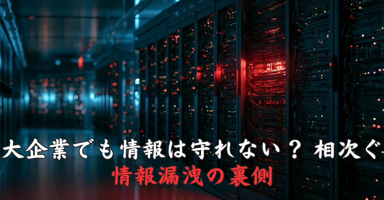Can't Even Large Corporations Protect Information? The Reality Behind ...