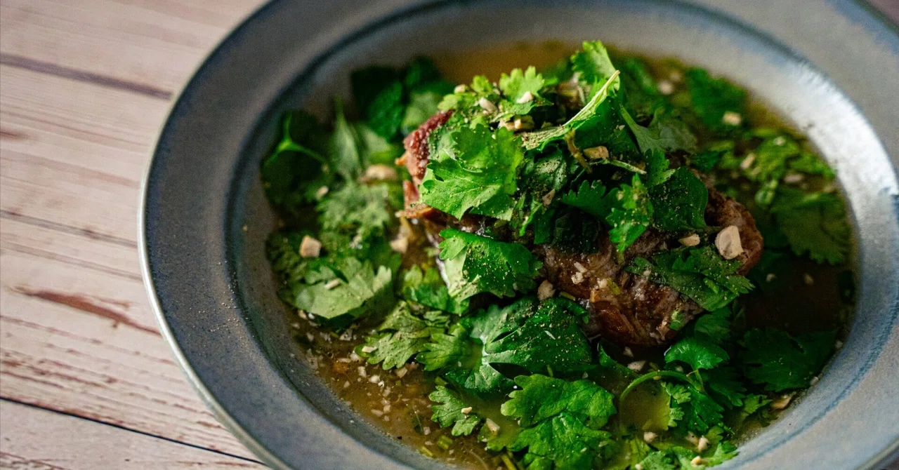 Herb-packed Ethnic Pork Shoulder Stew｜自炊する山田