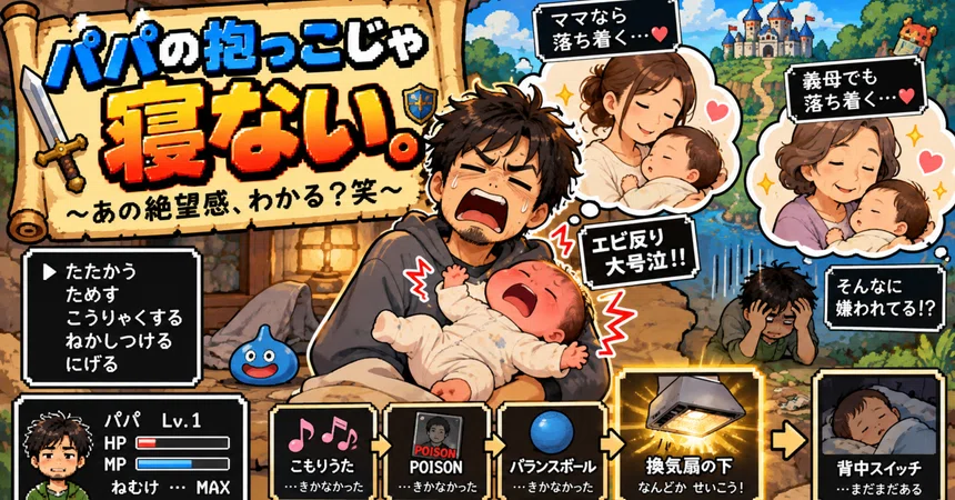 Baby Way Productions The baby won't sleep when Dad holds them. Do you know that feeling of ...