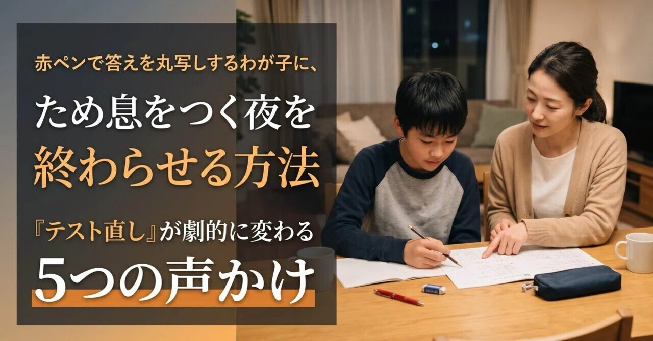 How to End the Nights of Sighing Over Your Child Copying Answers in Red ...