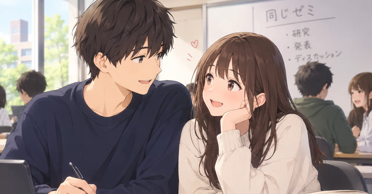 『君と、ゼミ室の片隅で』｜nap