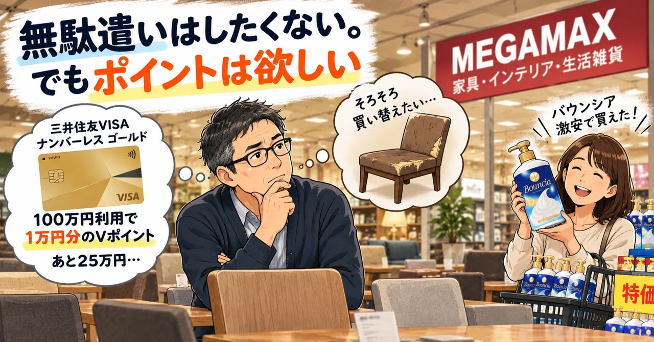 I don't want to waste money, but I want the points｜字らしお