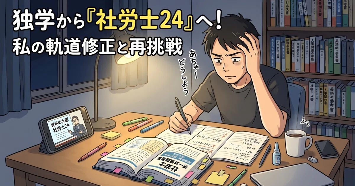 [Labor and Social Security Attorney Exam Diary #2] Course Correction ...