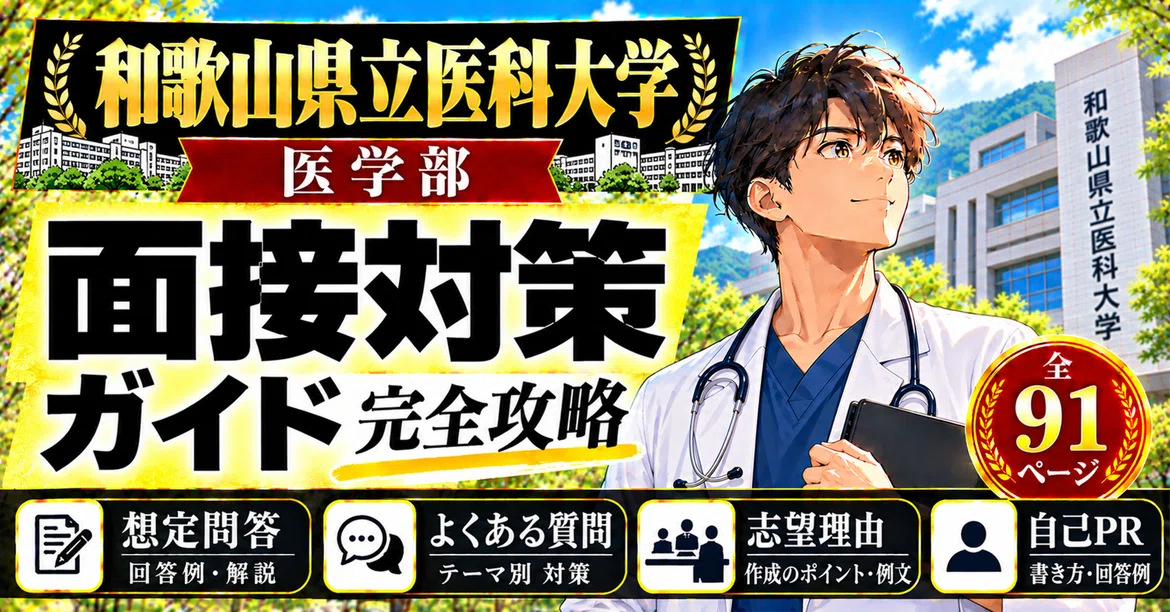 [Wakayama Medical University, School of Medicine] Interview Preparation ...