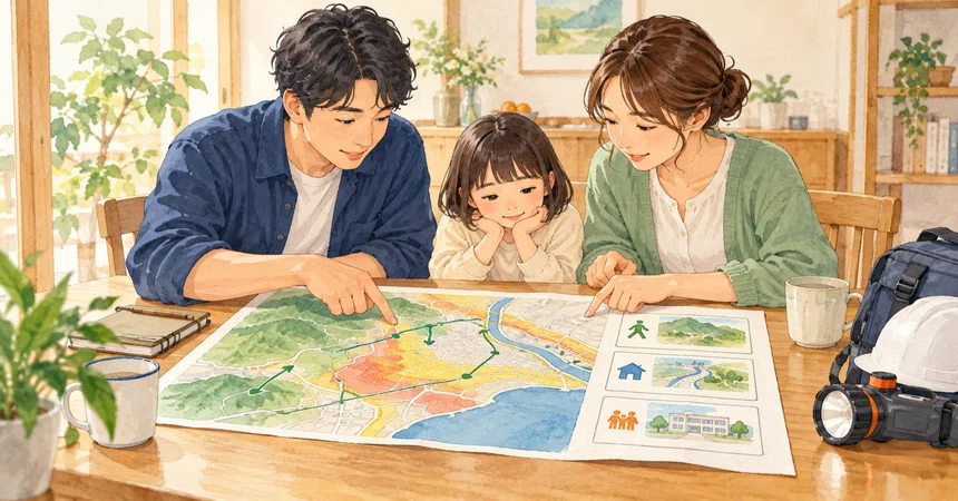 Once you look at the hazard map, decide 