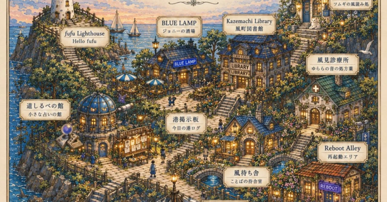 Episode 9: The Day the Port Map Was Made｜fufu_lab│音と言葉の処方箋