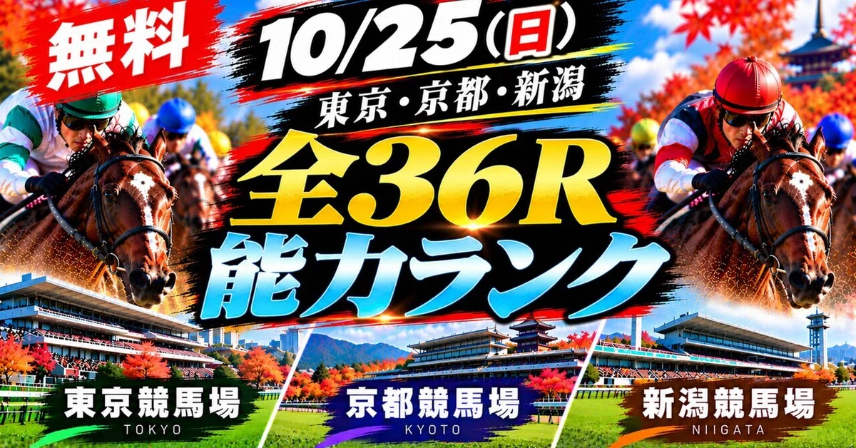 [Free] October 25 (Sun) Tokyo, Kyoto, Niigata | Ability Rankings for ...
