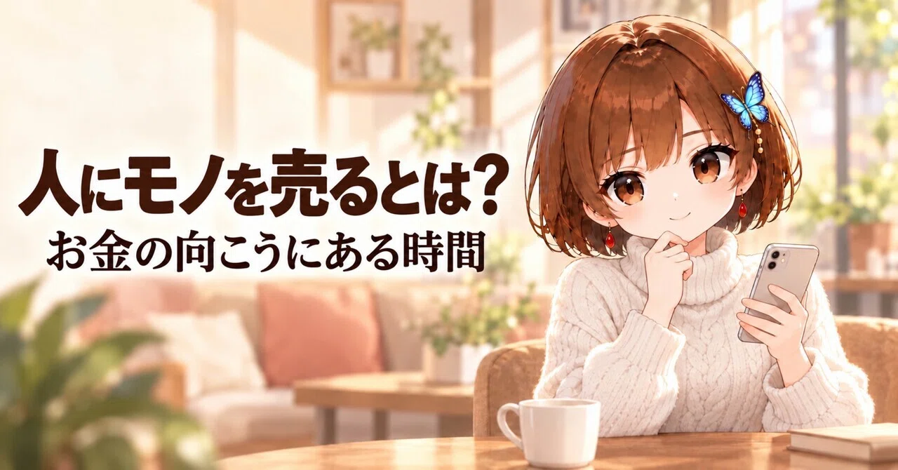 What does it mean to sell something to someone?｜蛍