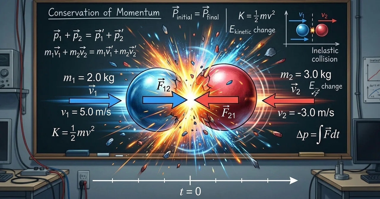 The Law of Conservation of Momentum Can Be Derived from the Equation of ...