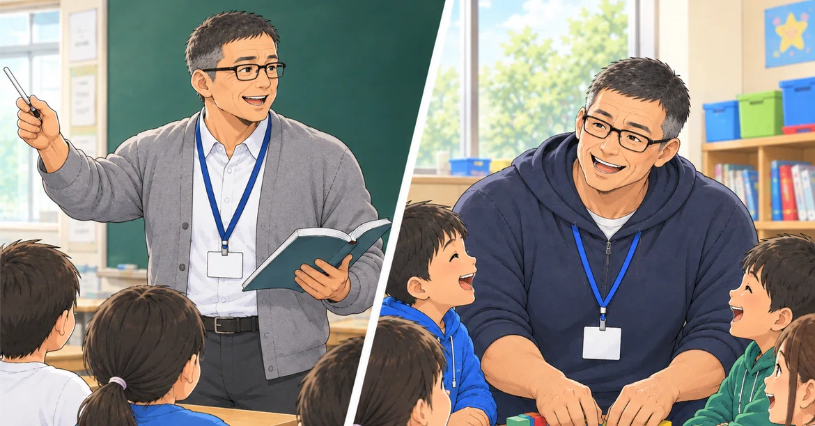 [Challenges in my 50s] AM Teacher, PM Support Staff｜いちこう ｜元先生のリアルな本音 ️
