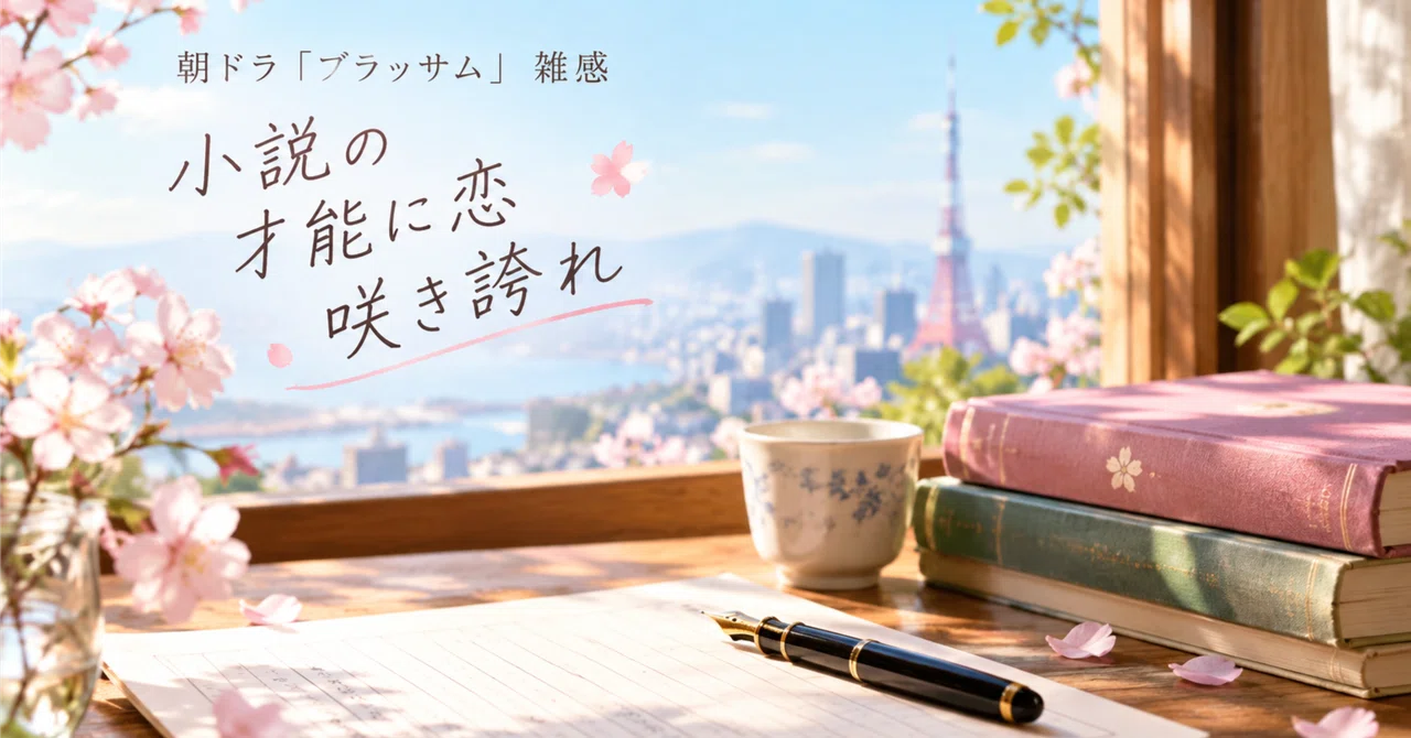 Thoughts on the Morning Drama 'Blossom'｜ノロマなカメさん