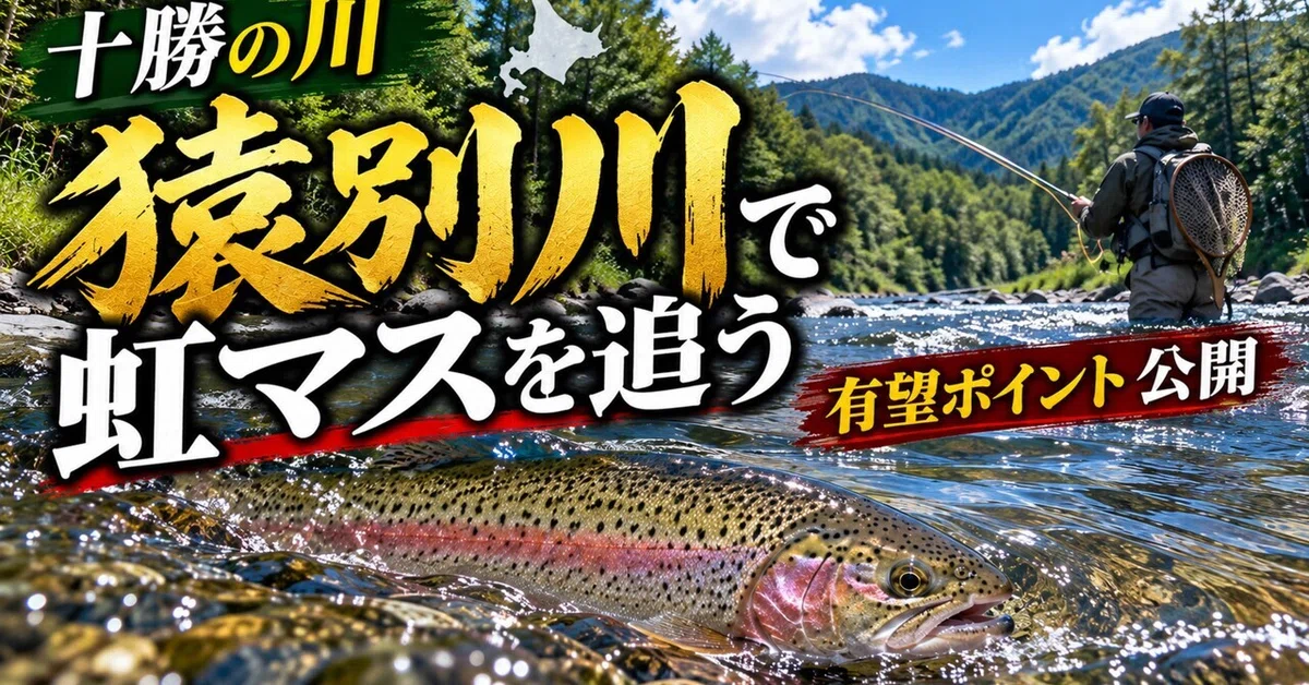 [Hokkaido/Tokachi] Sarubetsu River Rainbow Trout Strategy | Introducing ...