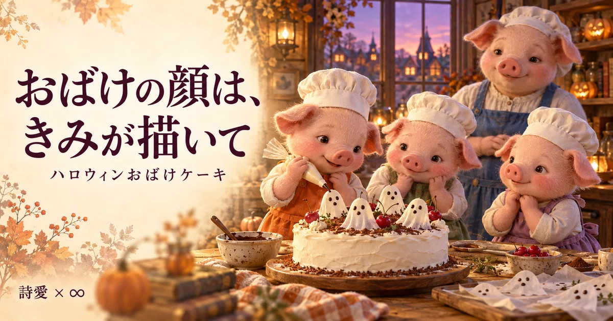 [MV Tie-in Novel #39] You Draw the Ghost's Face—Halloween Ghost Cake｜詩愛 ...