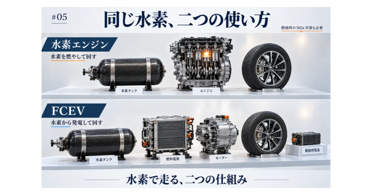 #5 Cars that burn hydrogen and cars that convert it to electricity—The ...