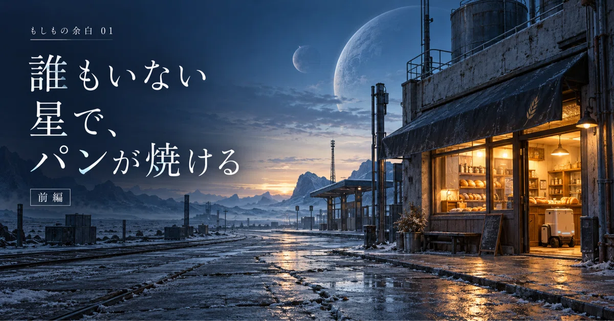Large Display Ear Baking Bread on a Deserted Planet: Part 1|瀬名 灯