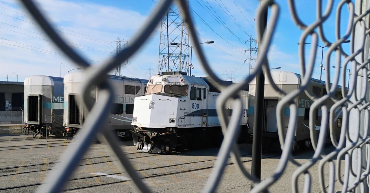 Los Angeles Metrolink Storage Yard｜Doubledecker