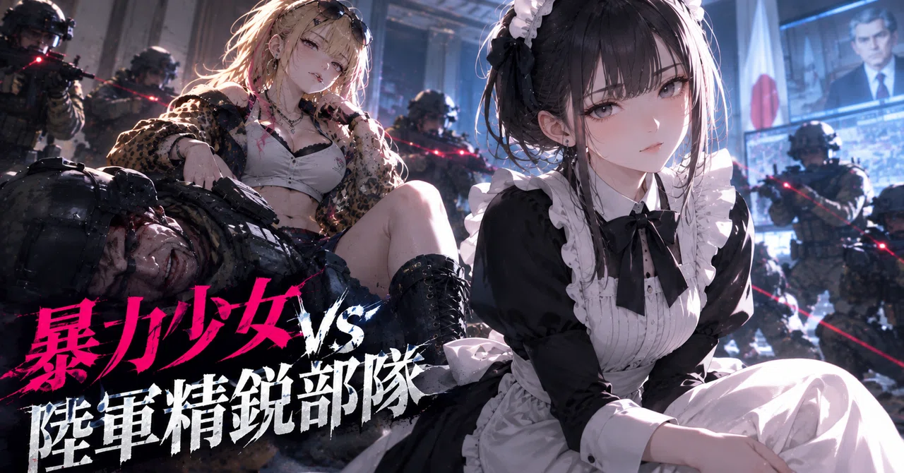 Violent Girl vs. Army Elite Unit｜マジックモラエア
