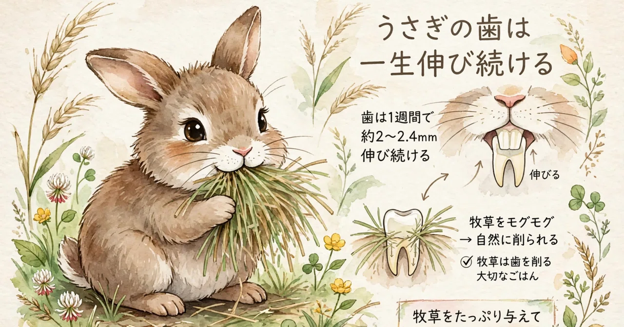 Rabbit teeth grow throughout their lives — there is a reason why hay is ...