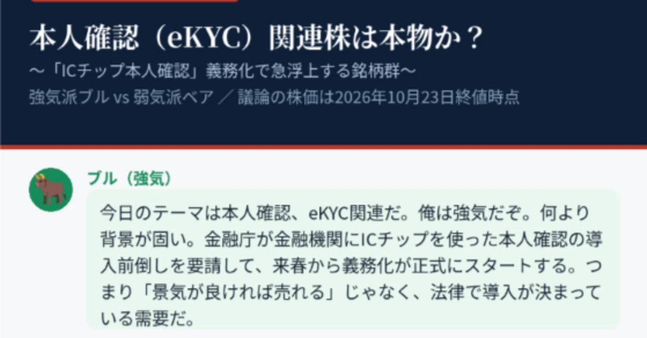 Are Identity Verification (eKYC) Related Stocks the Real Deal? ~Stocks ...