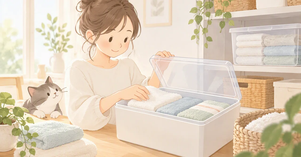 I am interested in storage with a transparent lid that doesn't hide ...