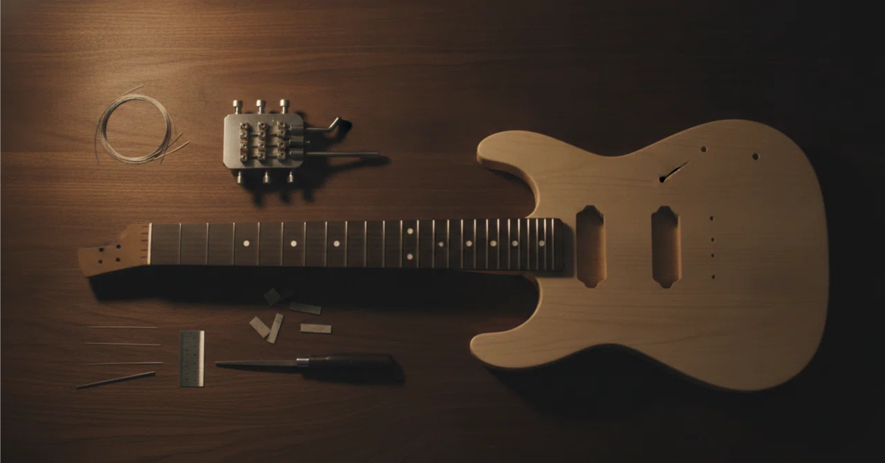 Guitars that failed to become mainstream remained as parts｜Chuuni Sound Lab