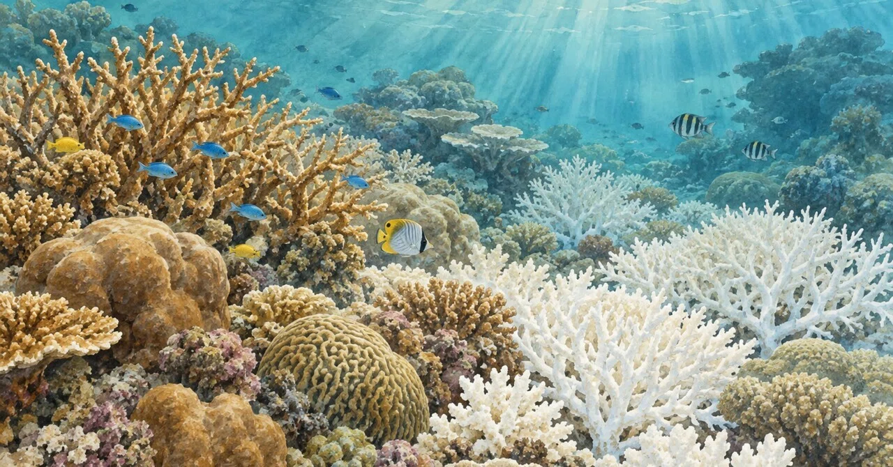 Approximately 84% of the World's Coral Reefs Subjected to Heat Stress ...
