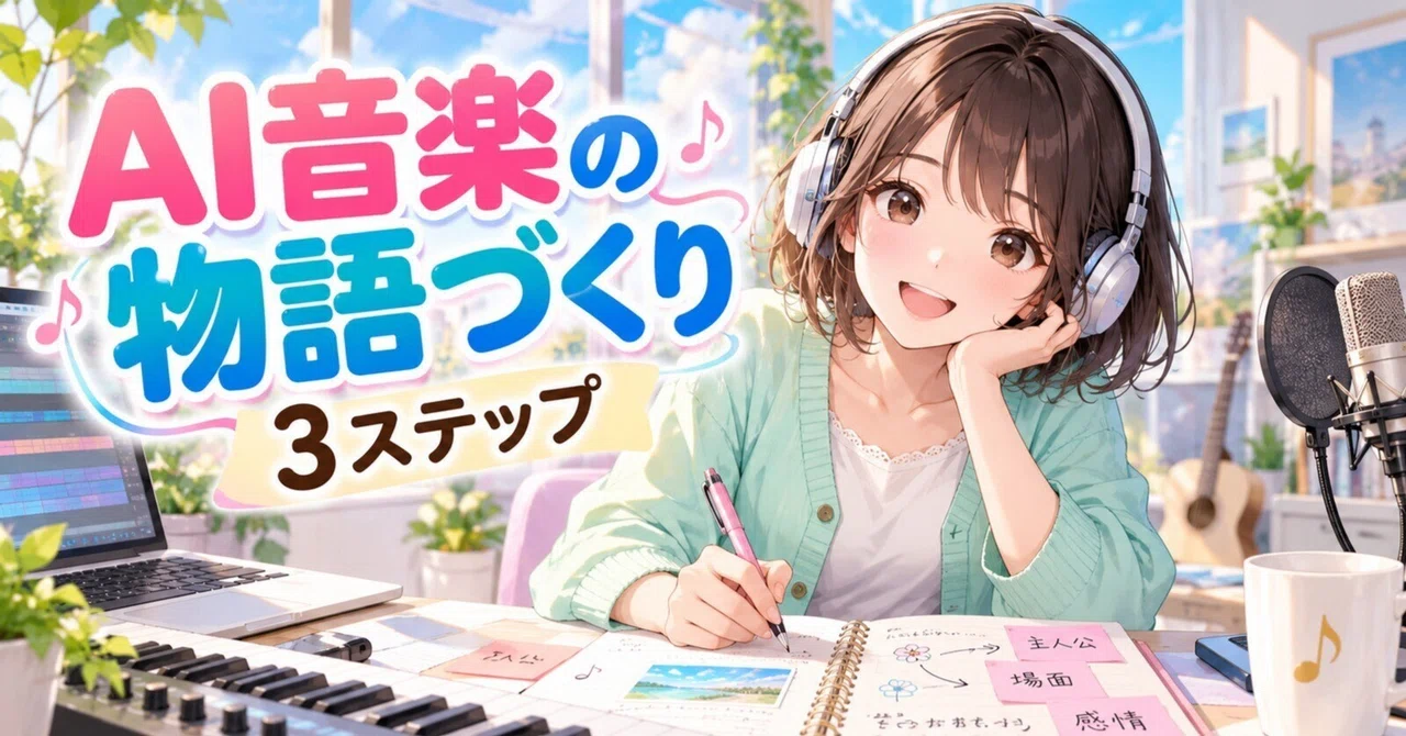 AI Music: Stuck on what to create? 3 steps to define a 'one-song story'｜Mii