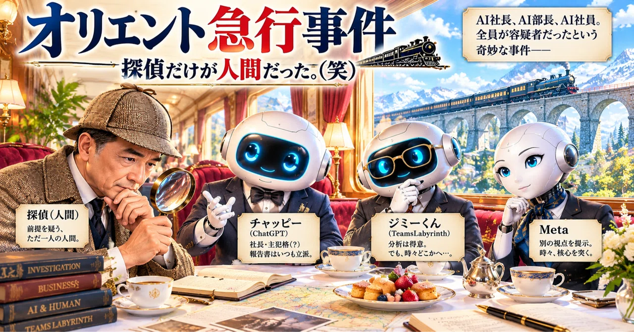 [The Orient Express Case—Only the detective was human. (Lol)] — A ...