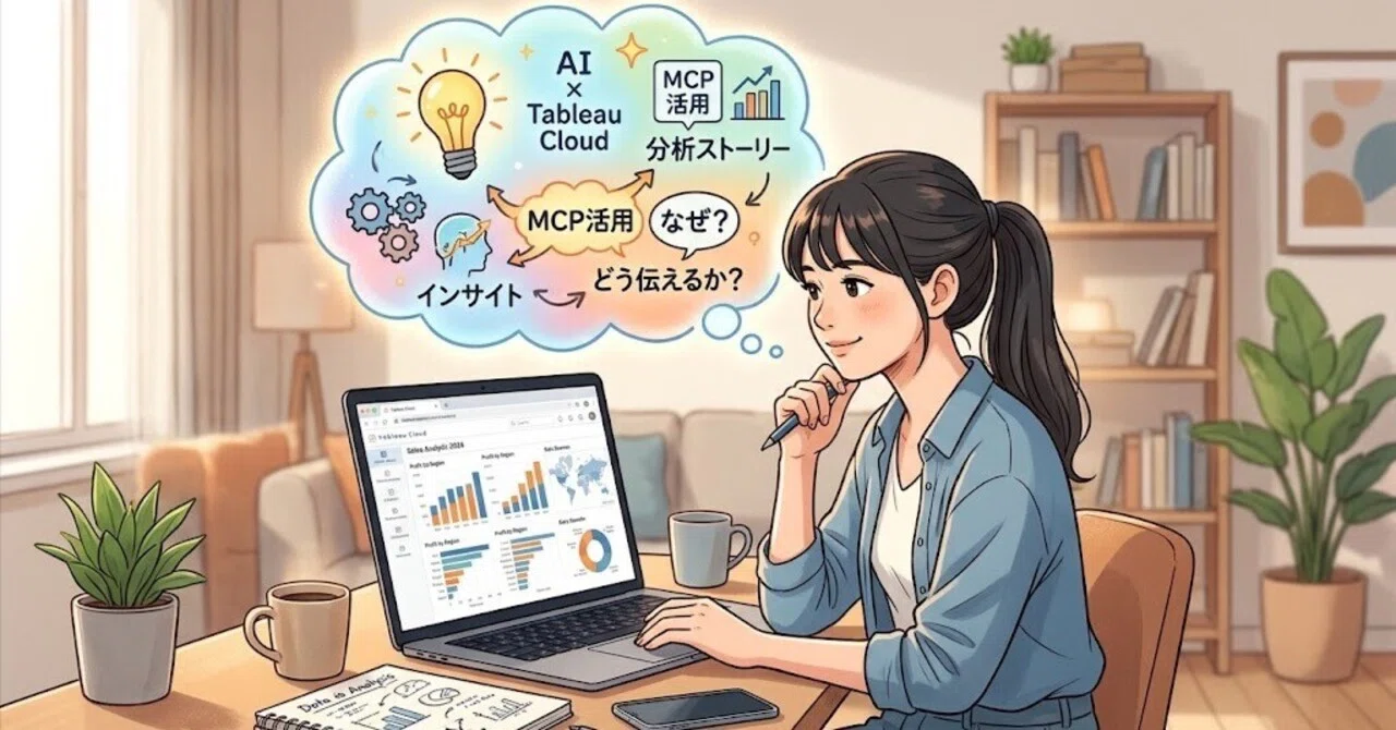 I tried creating a Tableau workbook using Tableau Cloud + MCP ...
