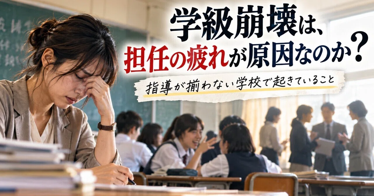 Is Classroom Collapse Caused by Teacher Fatigue? — What Is Happening in ...