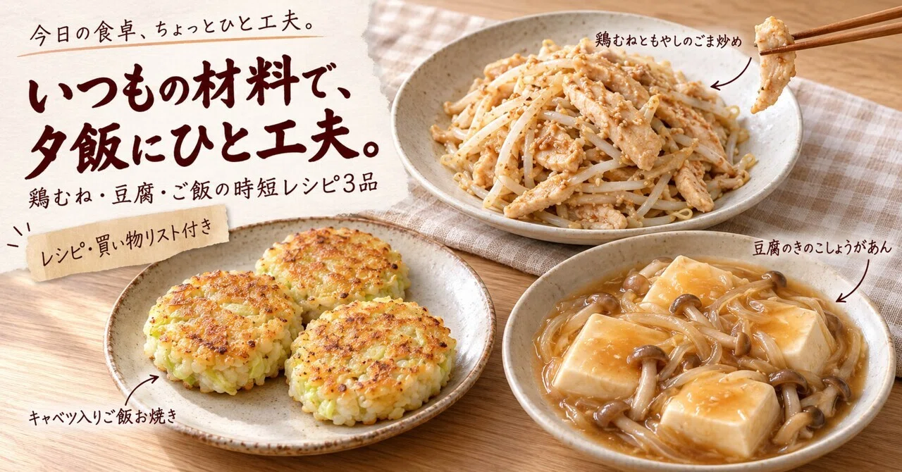 When you're stuck on dinner, change how you cut and combine ingredients ...