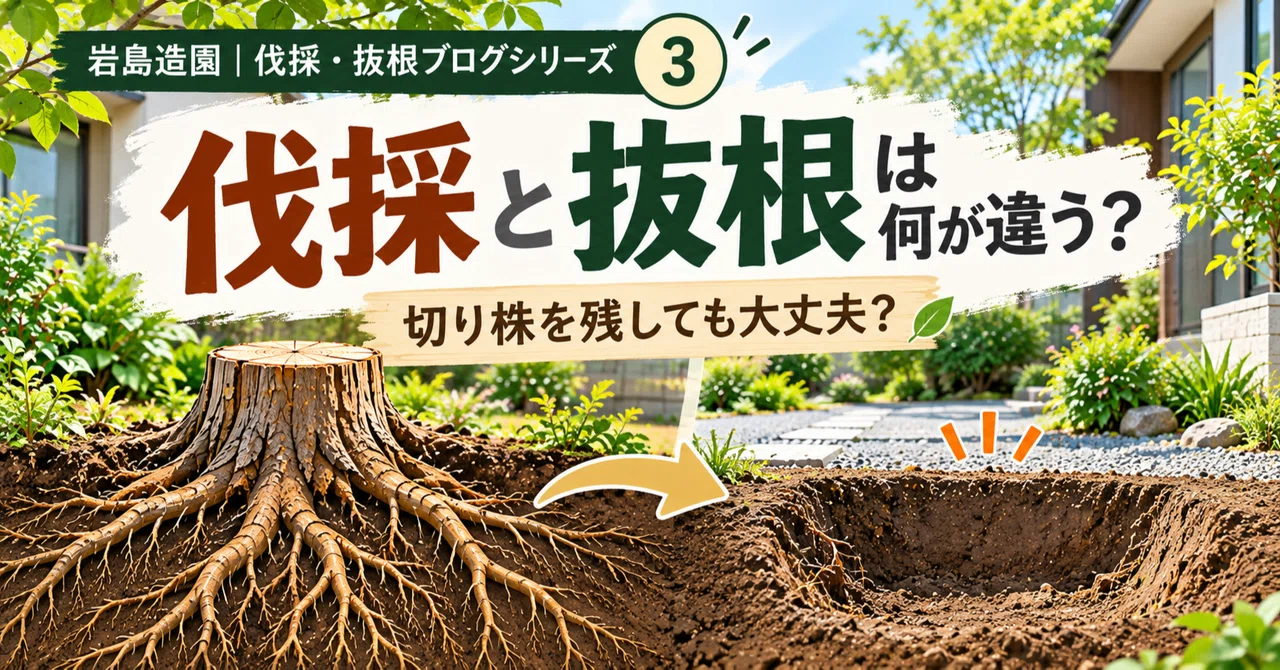 What is the difference between felling and stump removal? Is it okay to ...