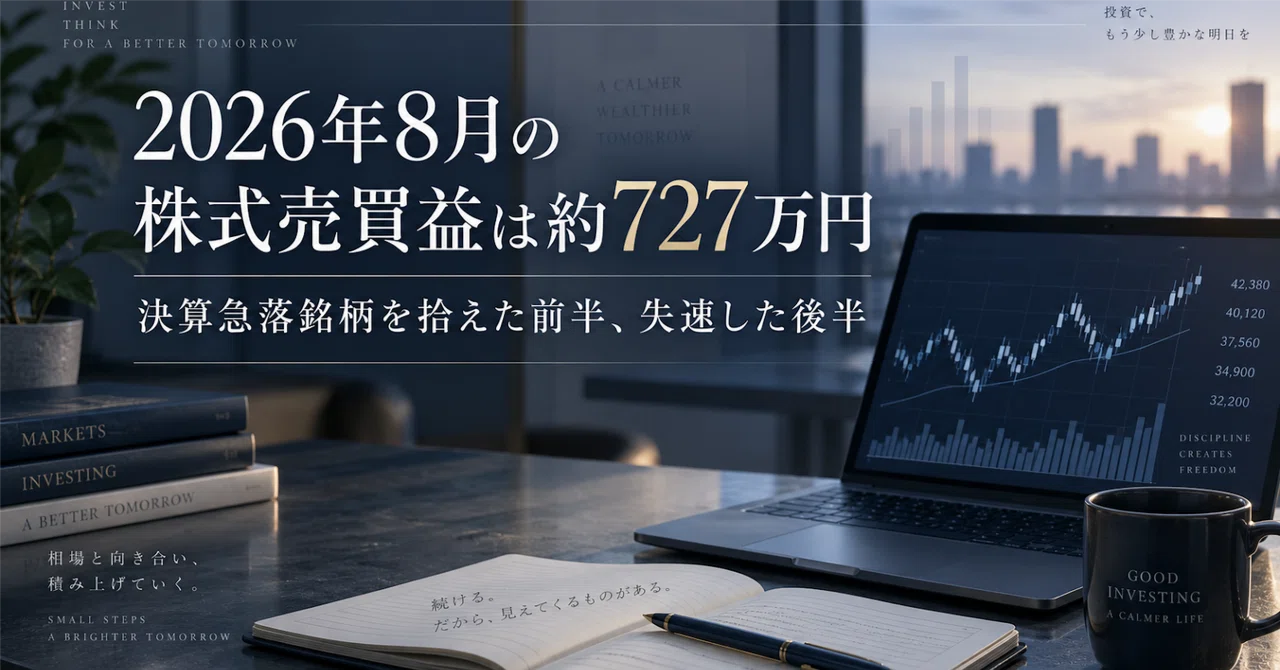 Stock Trading Profits for August 2026 Were Approximately 7.27 Million ...
