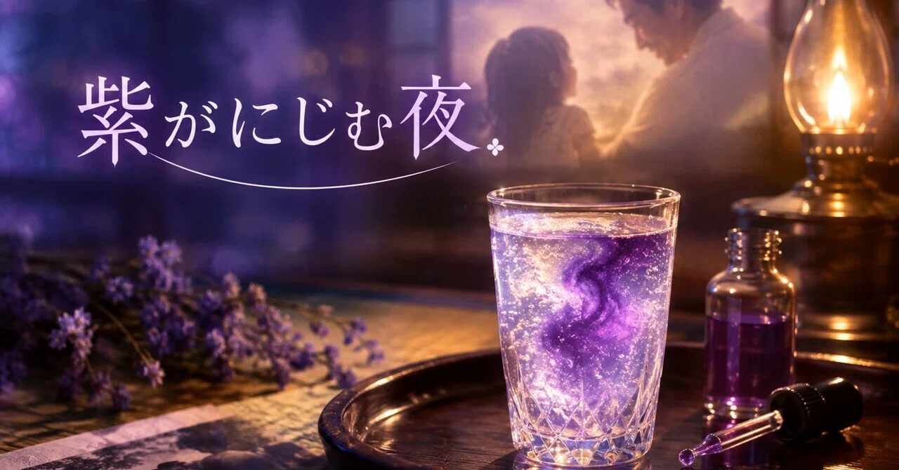 A Night Where Purple Bleeds｜紬（つむぎ）