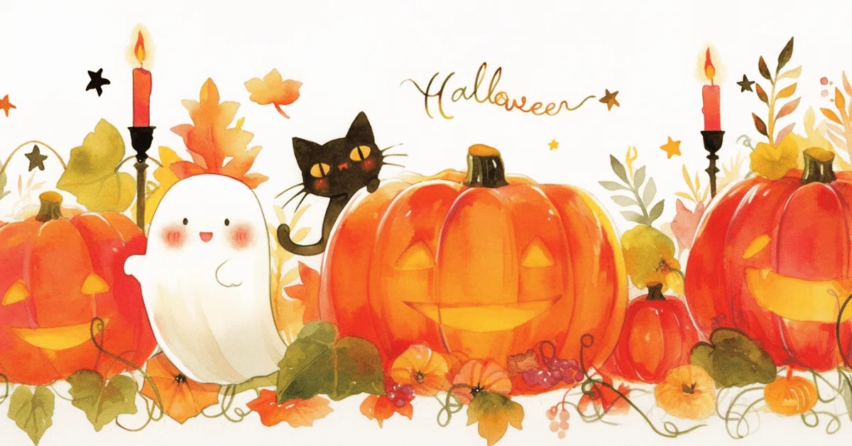 [Free Distribution] Halloween Coloring & Sticker Activity 4-Sheet Set🎃 ...
