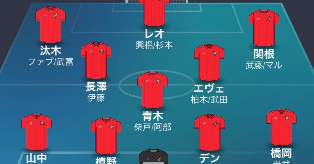 浦和レッズと愉快なフォーメーションたち Nakkar Note