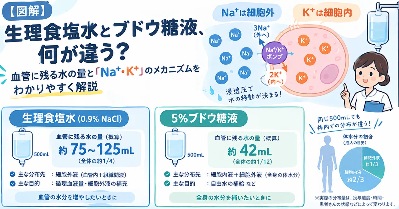 What is the difference between saline and glucose solution? An easy-to ...