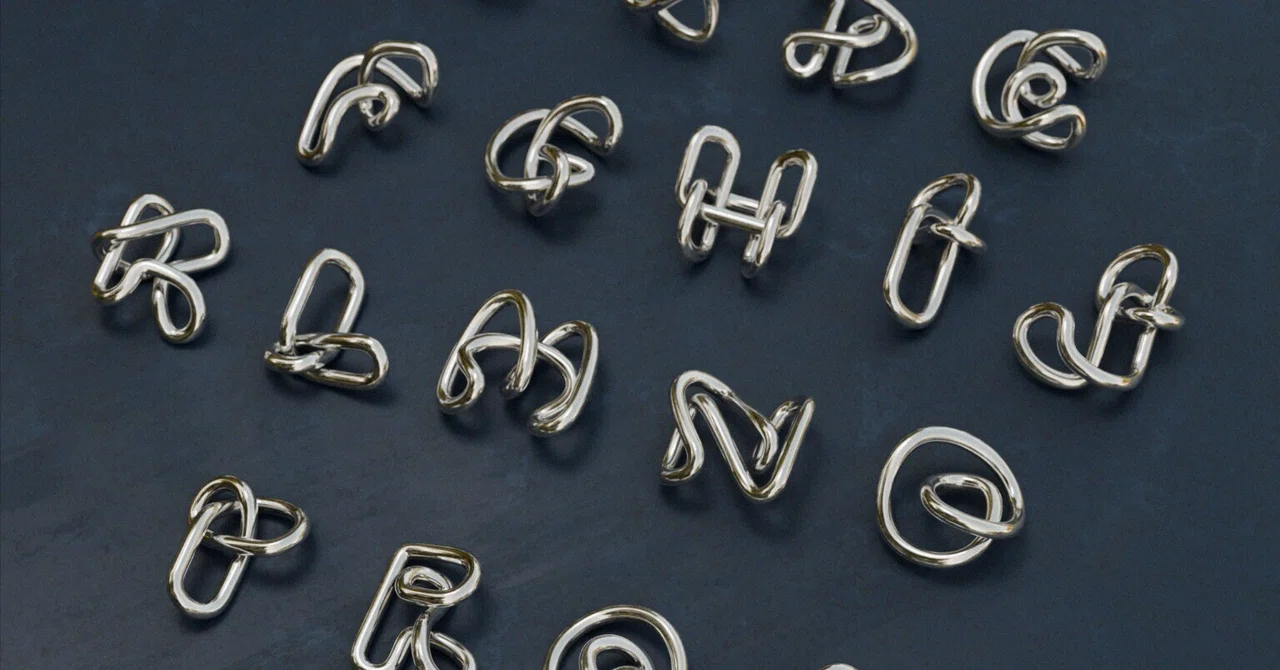 Single Stroke Lettering Types 26 Letters, One Continuous Stroke - The Making of the New Initial ...