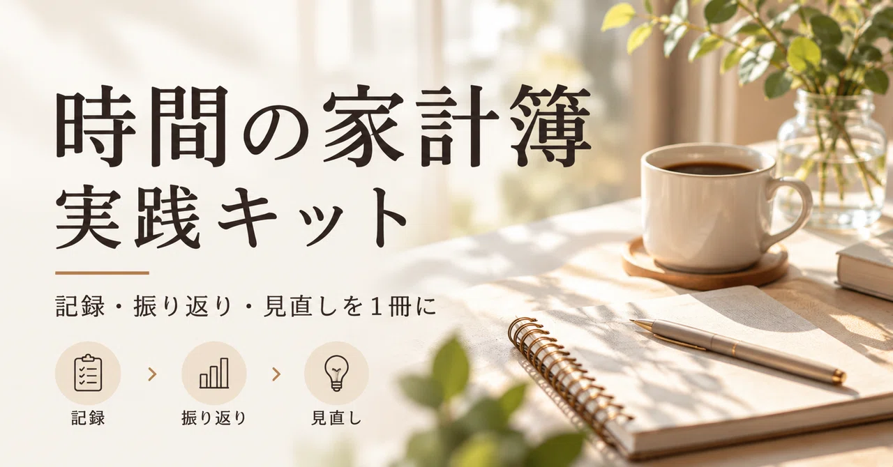 Time Budgeting Practice Kit｜暮らしの余白研究室