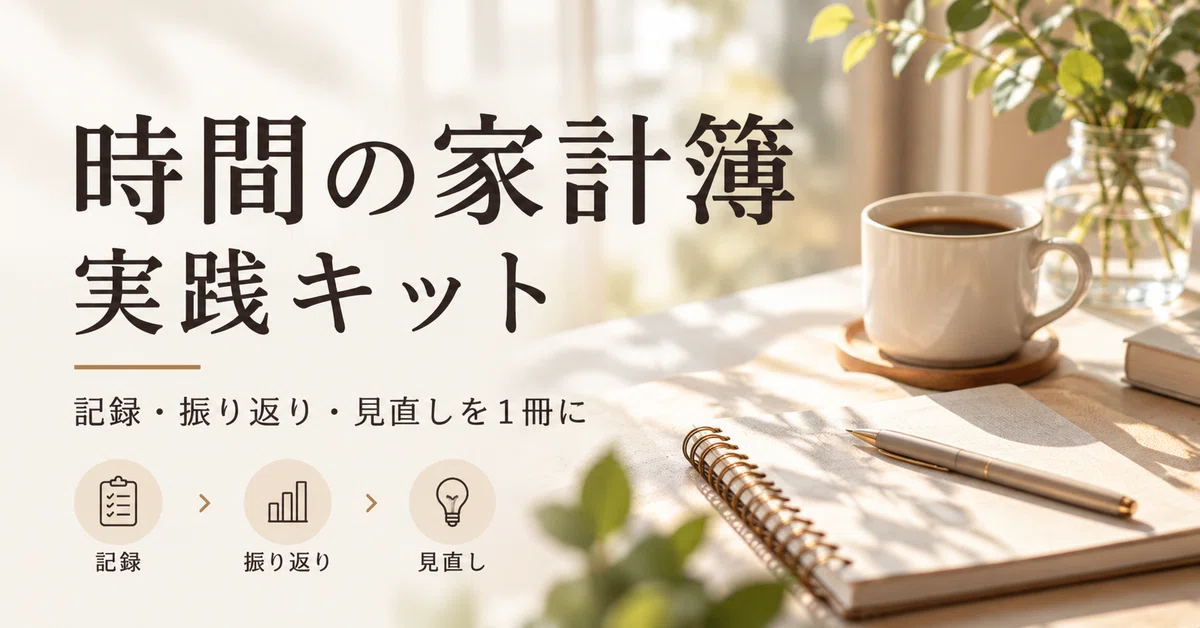 Reflective Practice Questions 4 Questions Time Budgeting Practice Kit|暮らしの余白研究室