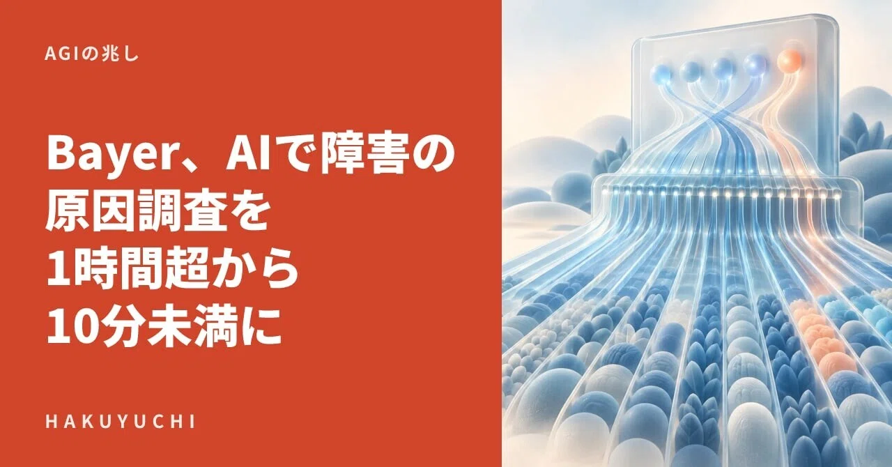 Bayer uses AI to reduce investigation time for failures from over an ...