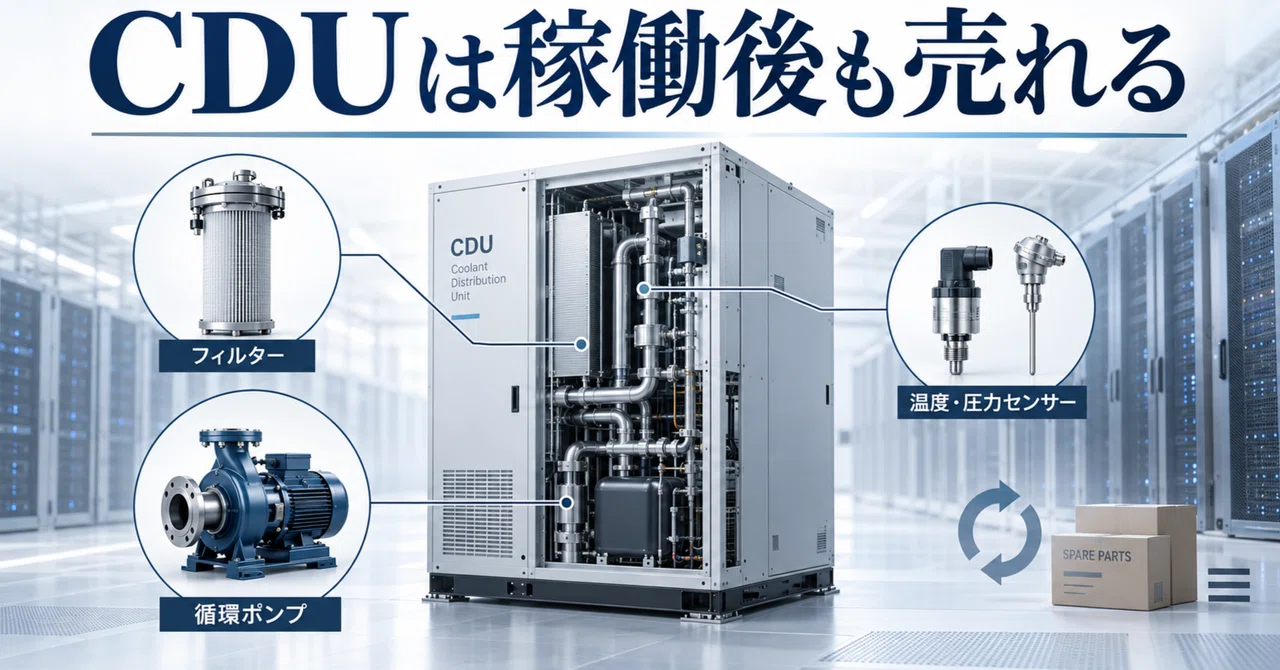 Where is the replacement parts market for CDUs? Reading the maintenance ...