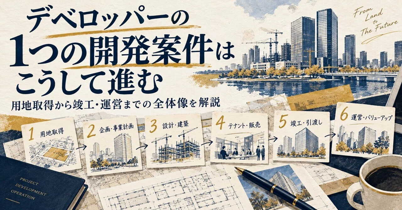 How Do Developer Projects Proceed? An Overview from Land Acquisition to ...