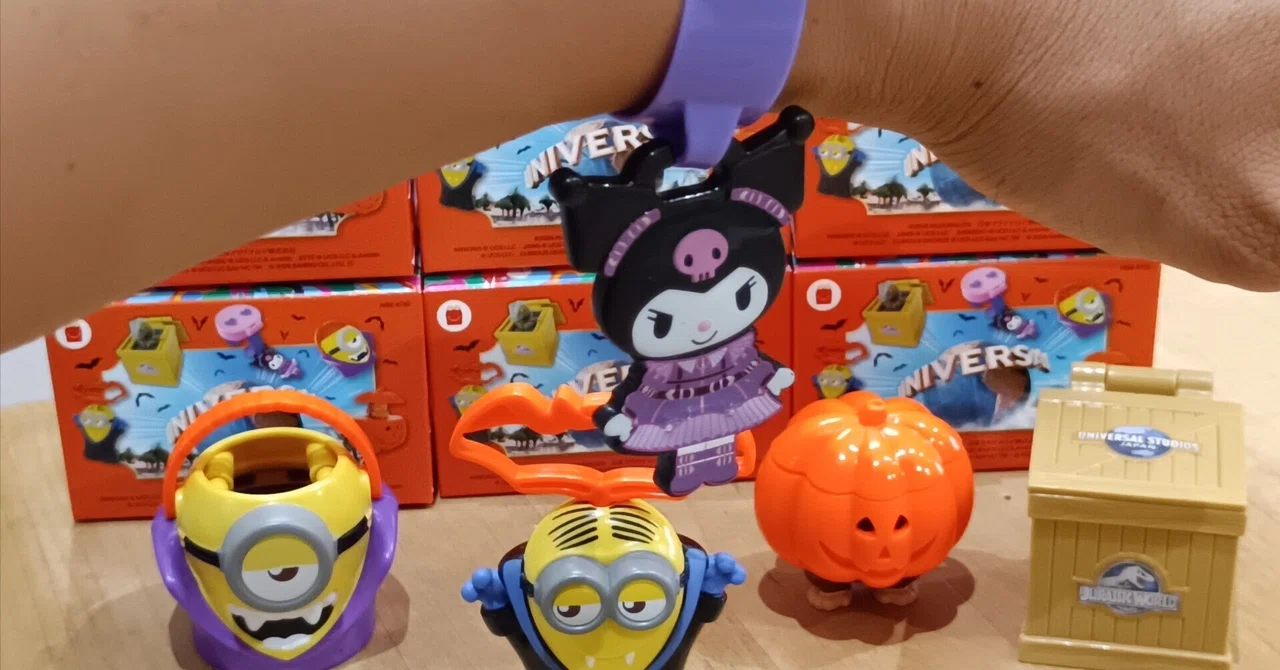 Happy Meal USJ All-Stars Part 2 10/23-10/29 Review of all 5 types ...