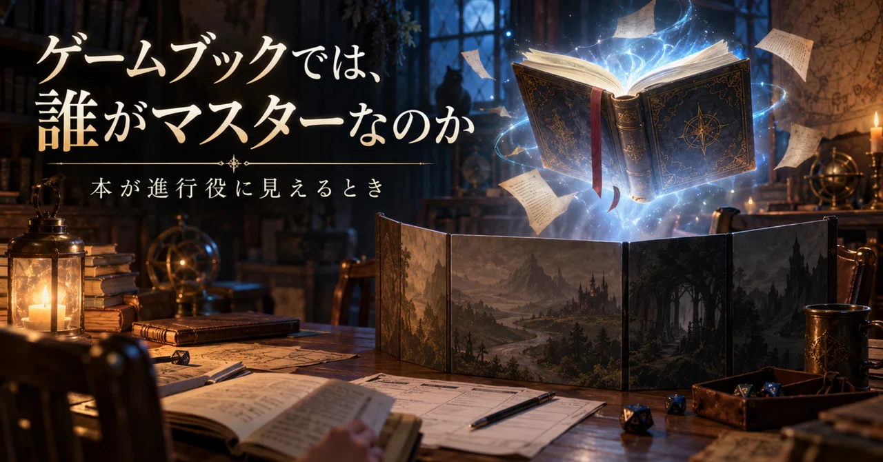 Who is the Master in a Gamebook?｜ライカ