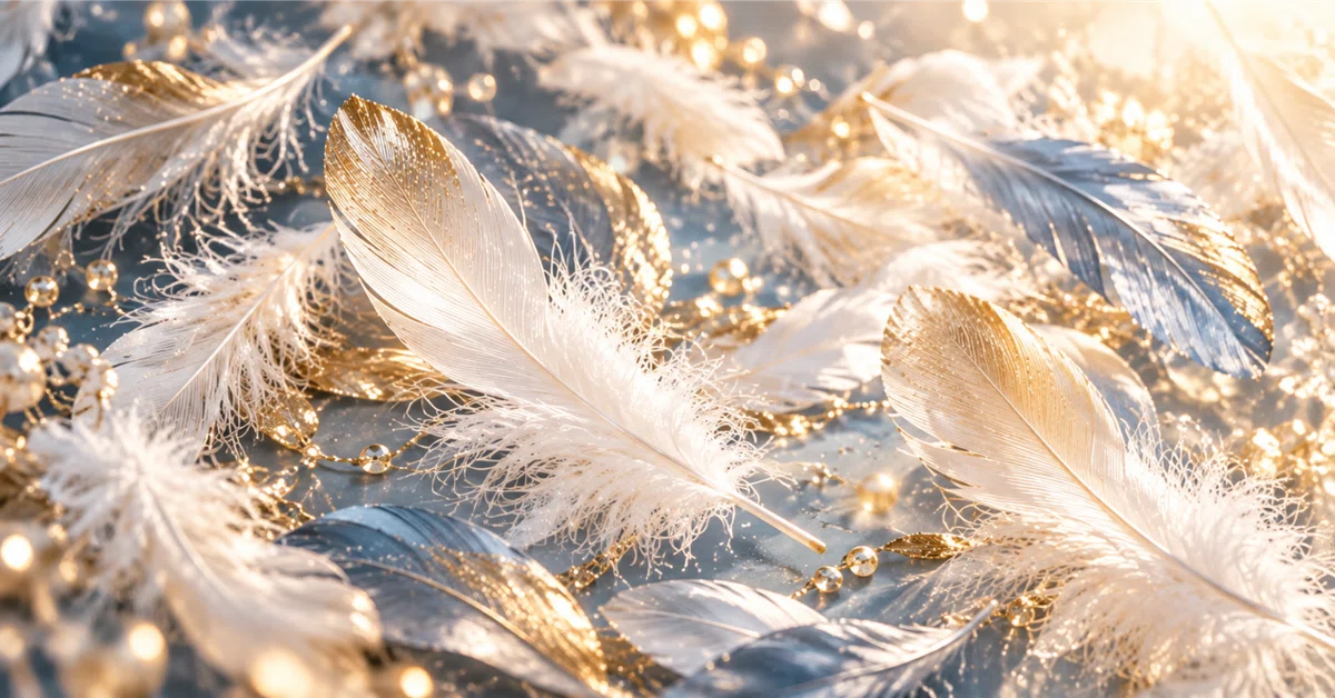 [Fragments of Wishes] White Feather Amulet Wallpaper | Wishing for ...